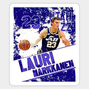 Lauri markkanen || utah jazz Magnet